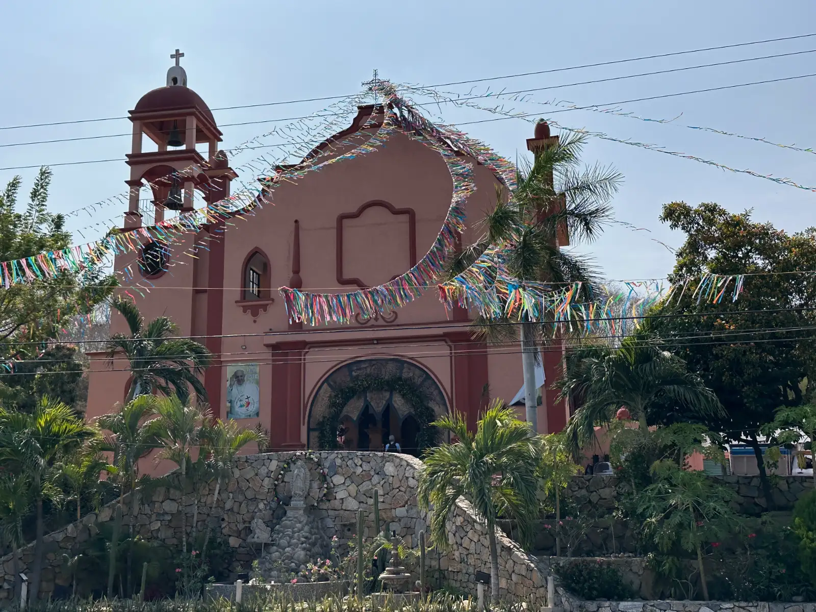 Front of the Church, view from the square 