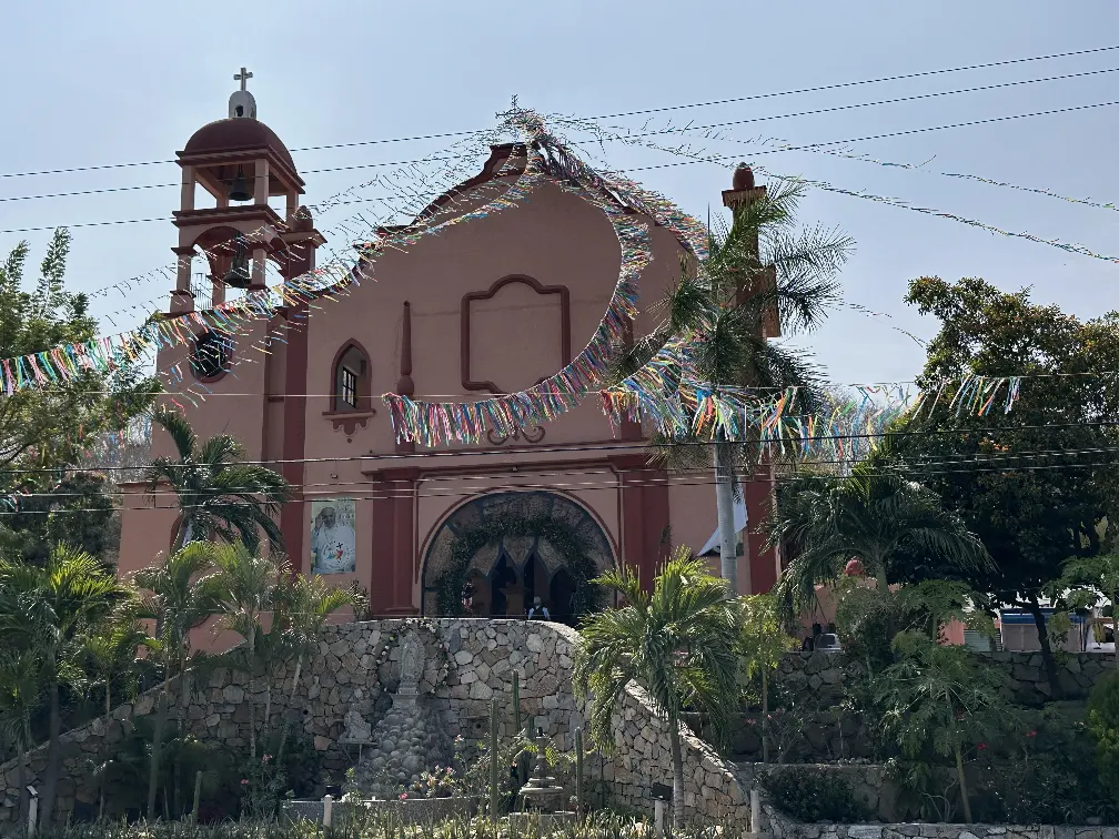 Front of the Church, view from the square