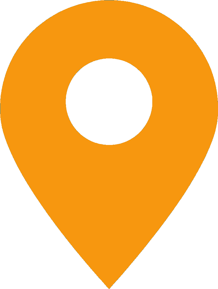 icon of a GPS pin to find Struck by Travel